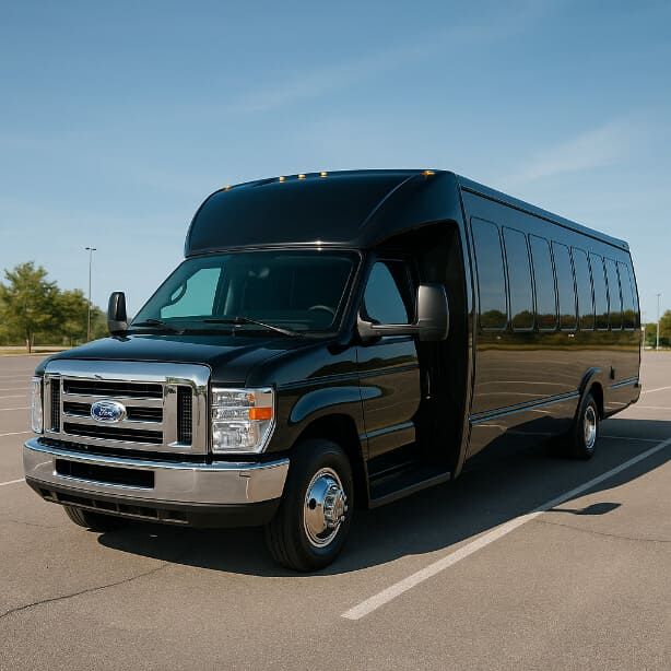 Charter Bus Rental Cedar Park 18 Passenger Minibus