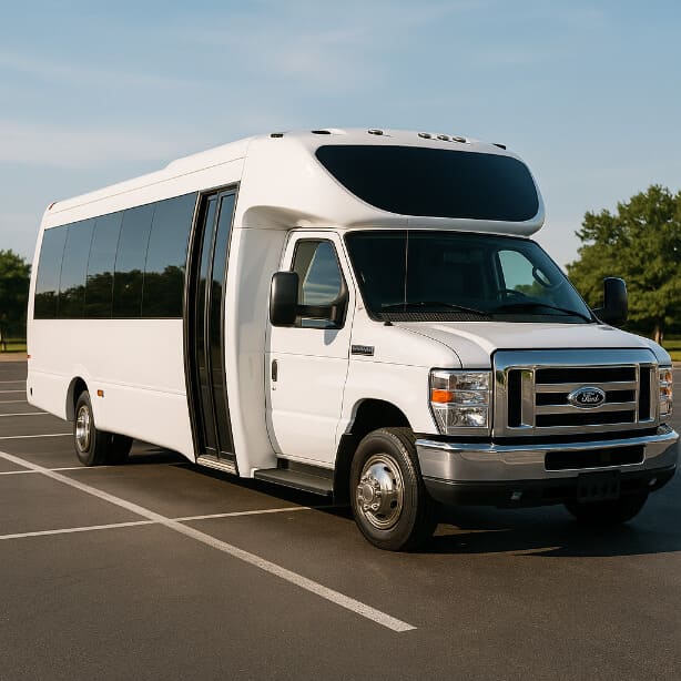 Charter Bus Rental Cedar Park 20 Passenger Minibus