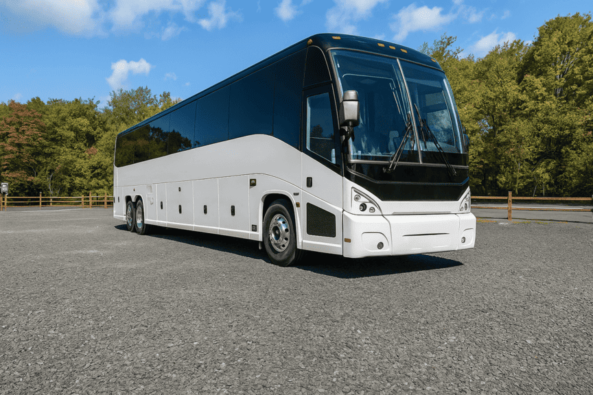 picture of Charter Bus Rental Cedar Park coach bus